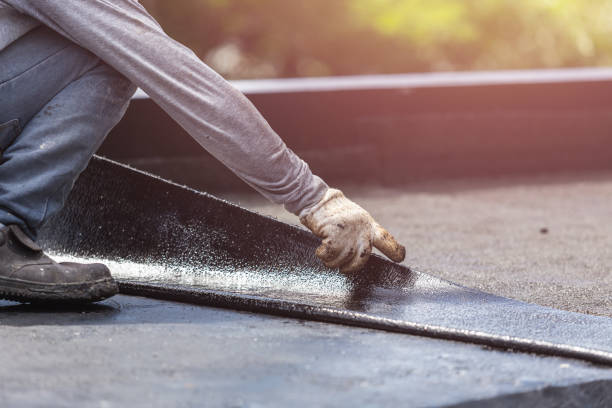 Professional Basement Waterproofing technician working in Capitol Heights, MD